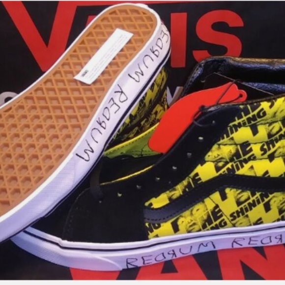 Vans X Sk8-Hi The Shining Men's 8.5/Women's 10 House of Terror VN0A4U3CZPN - Picture 6 of 12